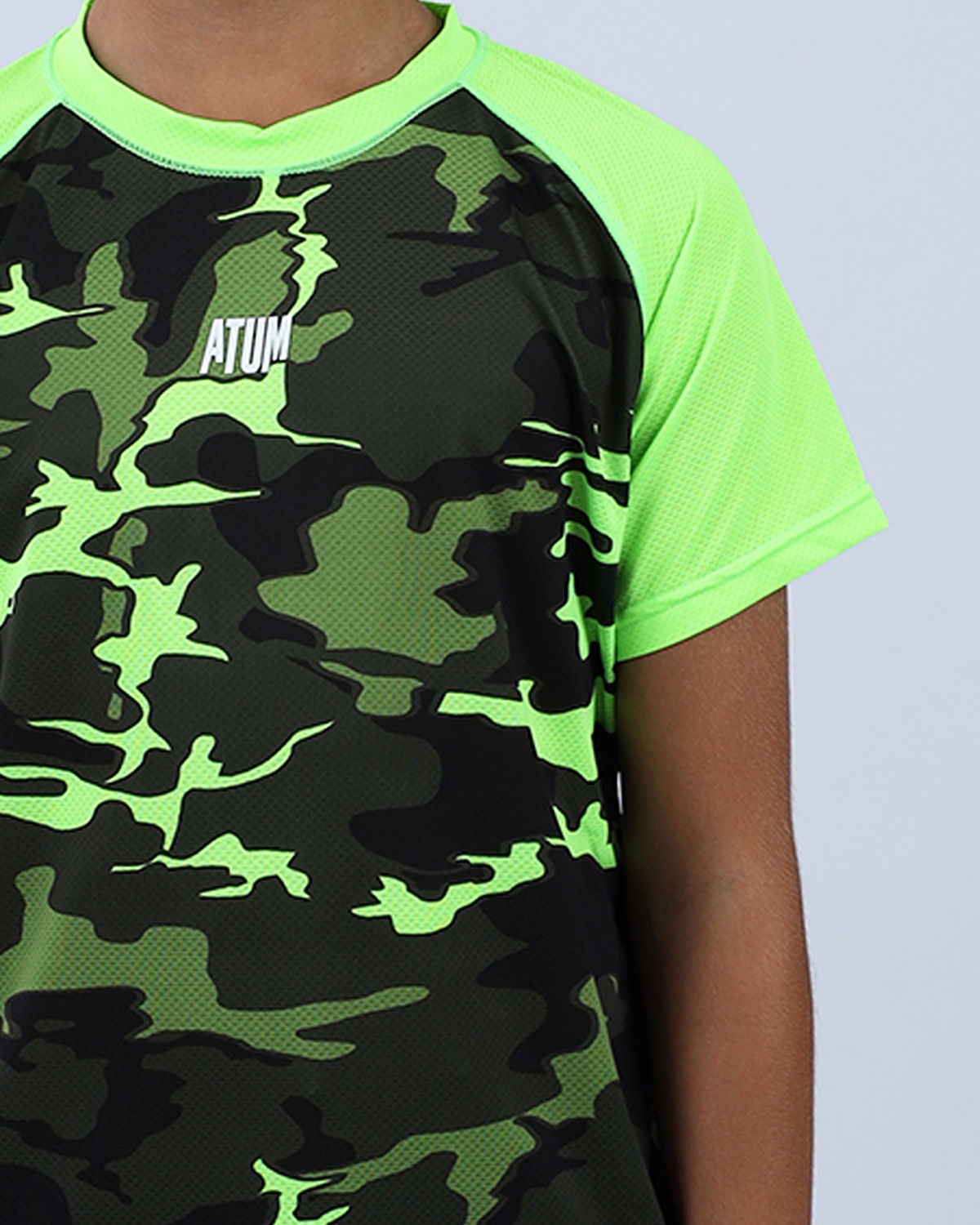 Army Training Sports Green T-Shirt-Atum -68495118