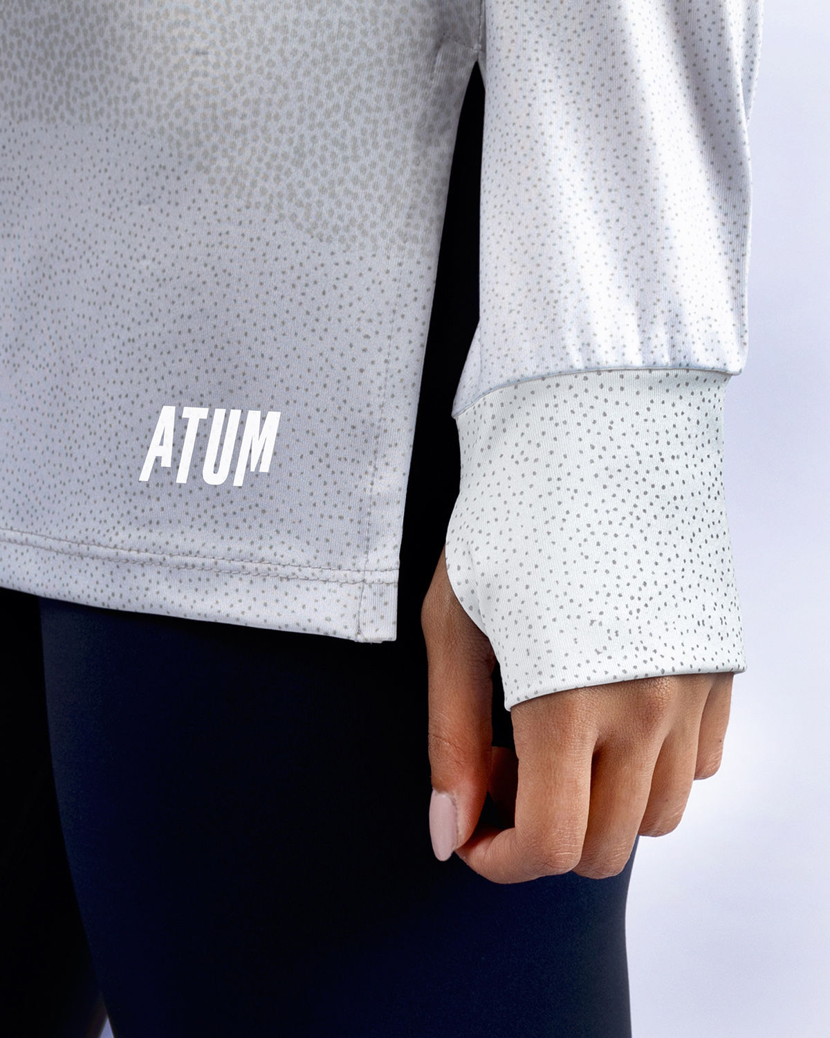 Women's Gradient Blue Top-Atum -14047516