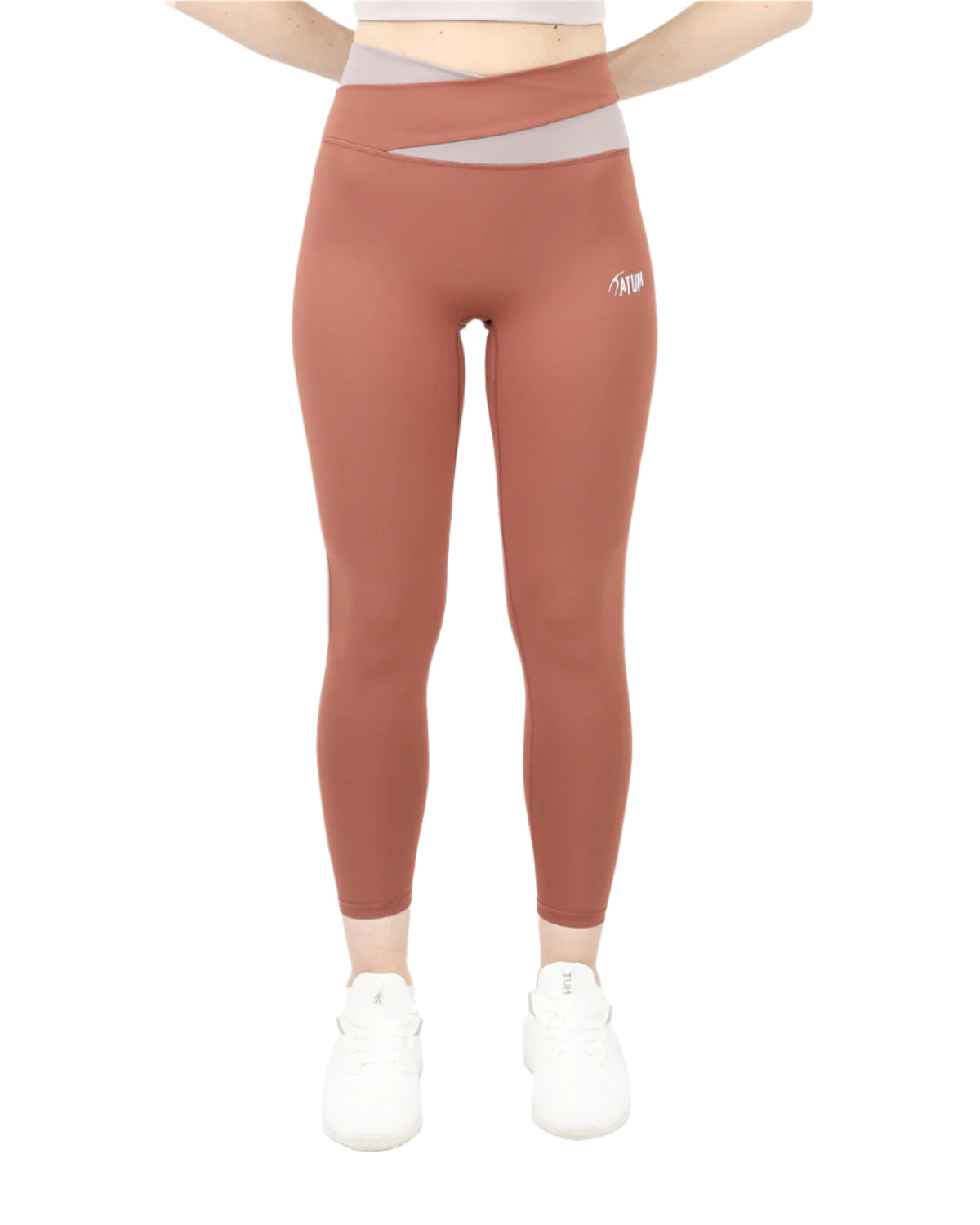 Horizon Duo Curve Orange Leggings-Atum -72878064