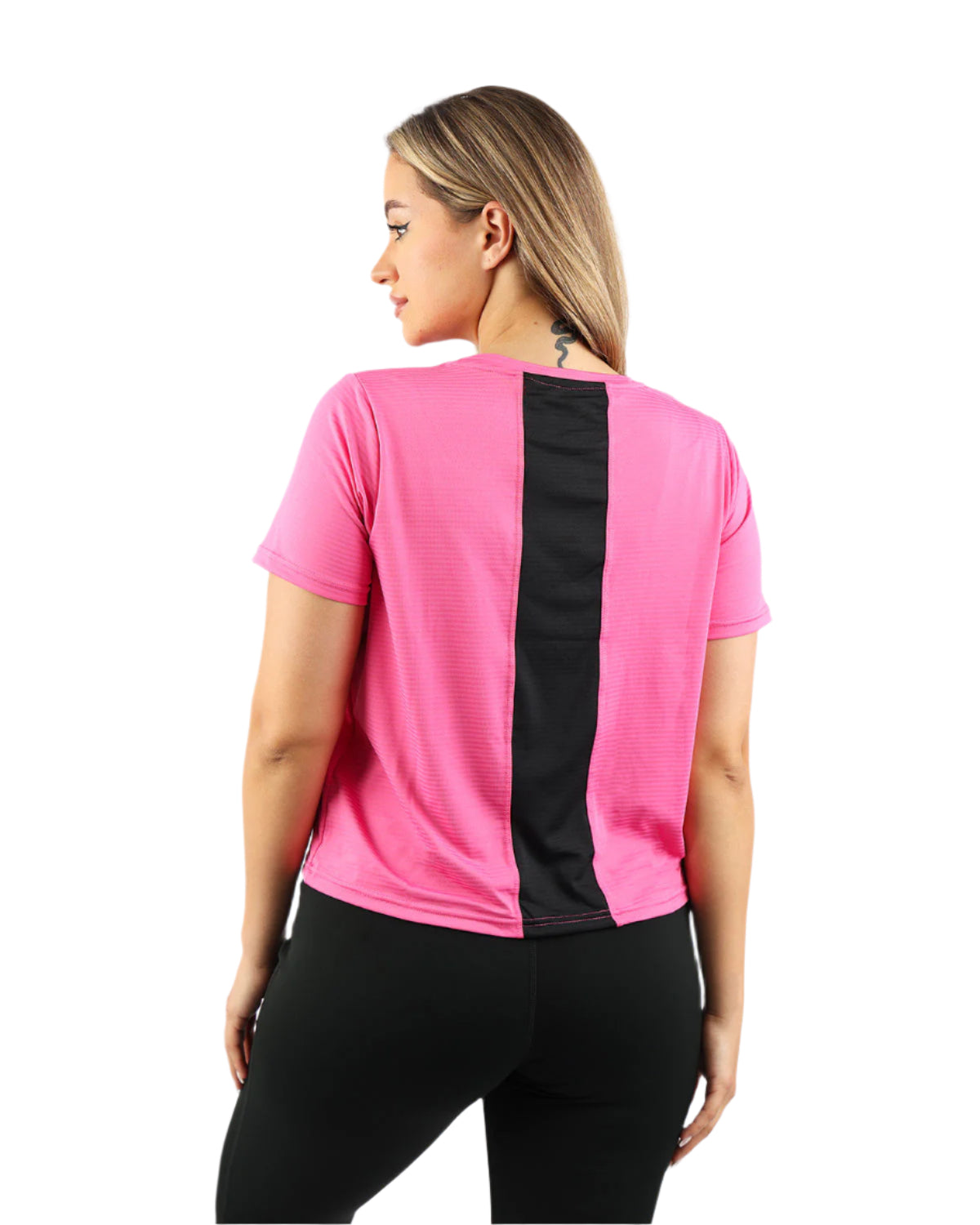 Freedom Short-Sleeves Fuchsia Training Top-Atum -12914957