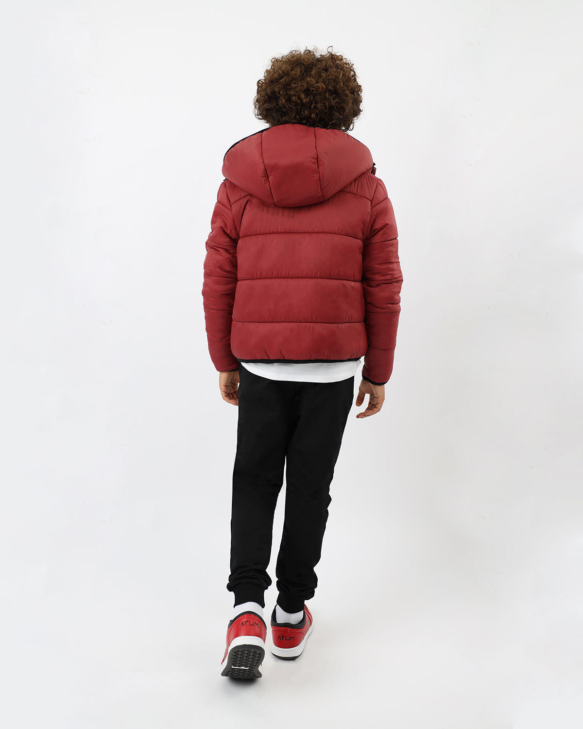 Boy's Hooded Puffer Jacket