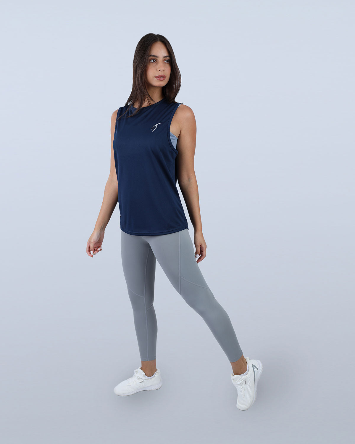 Modal Yoga Blue Tank Top-Atum -38803247