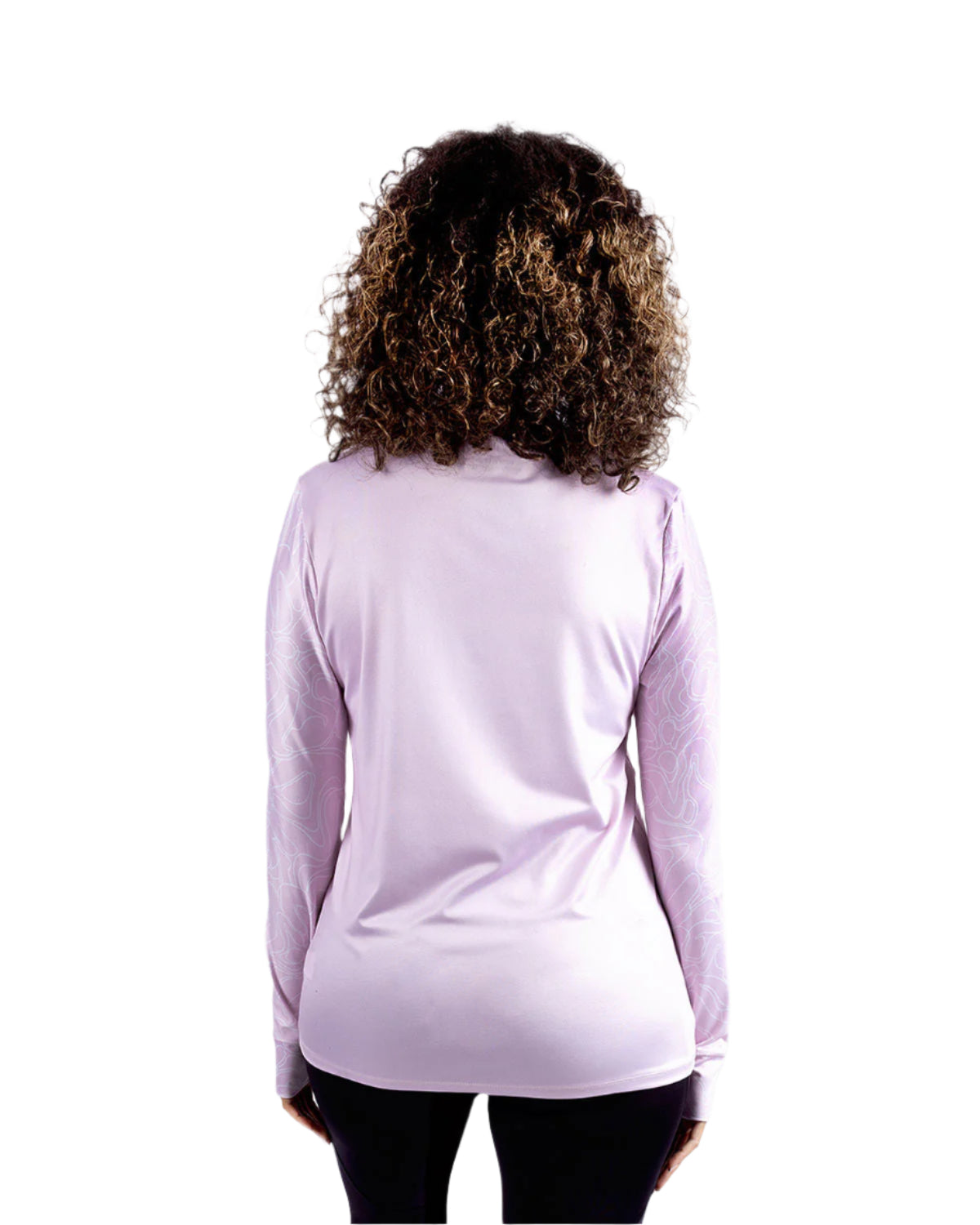 High-Neck Limitless Pink Top-Atum -64044410