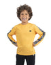 Long Sleeves Boy's Gold T-Shirt