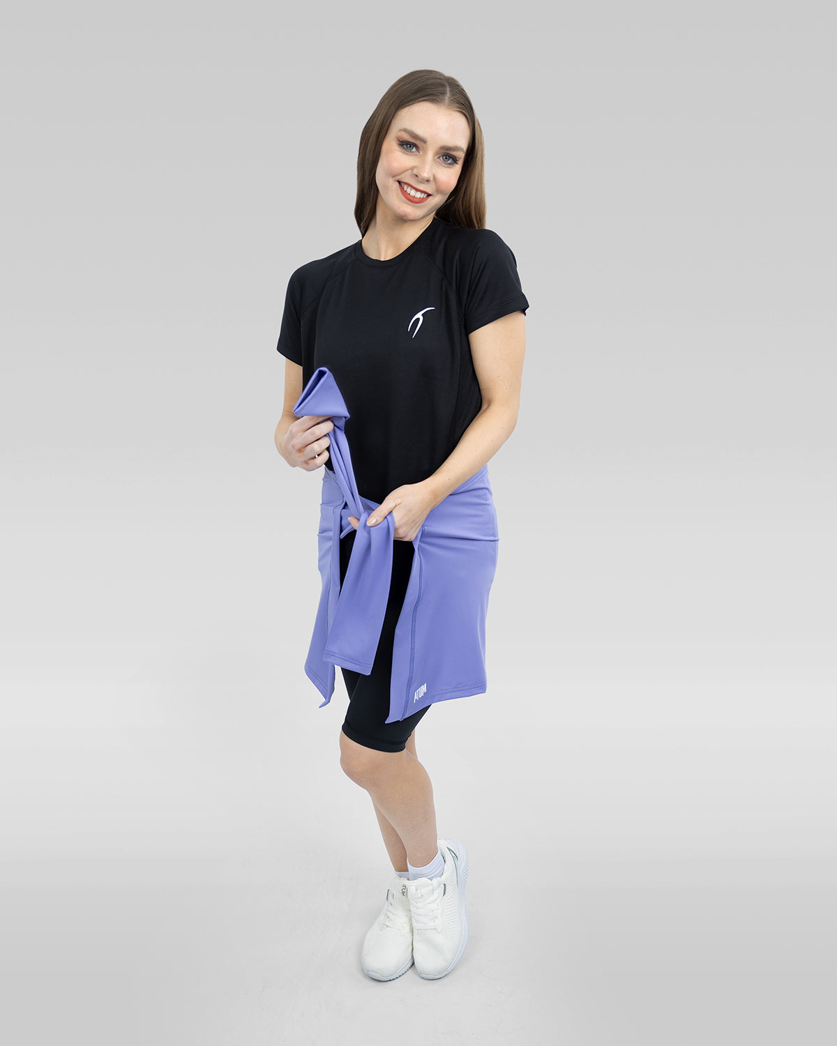 Purple Hip Tie Cover-UP-Atum -53663508