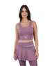 Yoga Fitness Purple Sports Bra