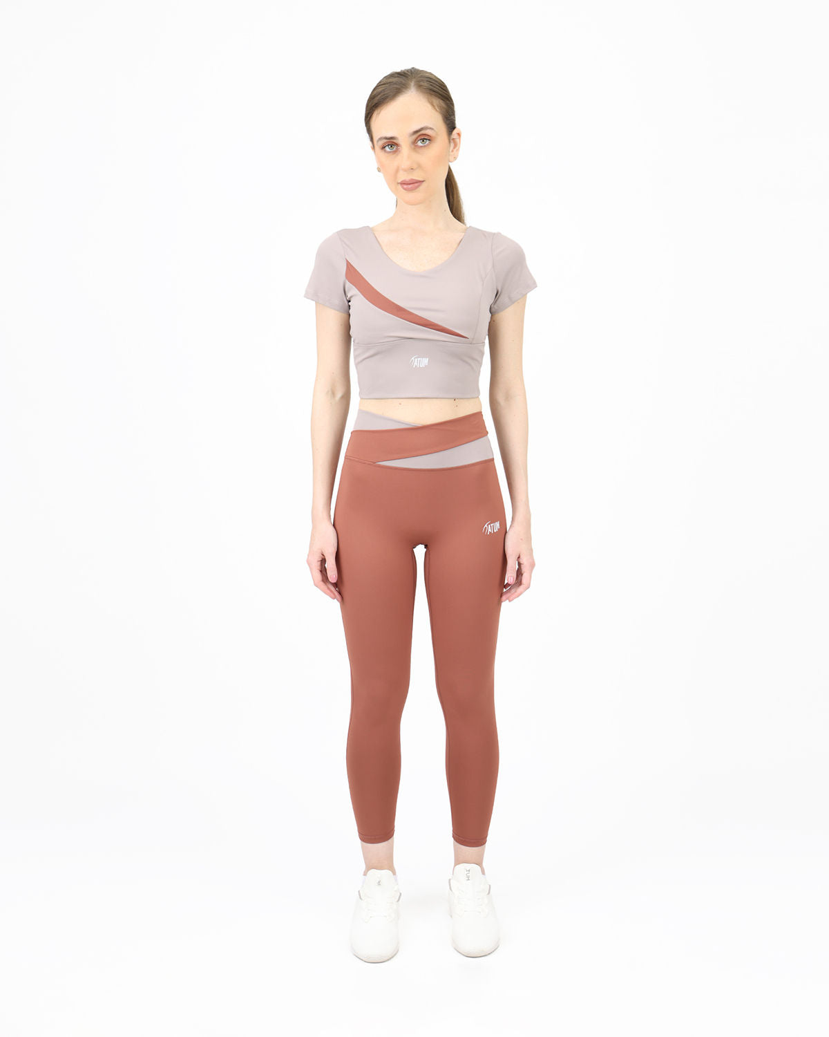 Horizon Duo Curve Orange Leggings-Atum -23317003