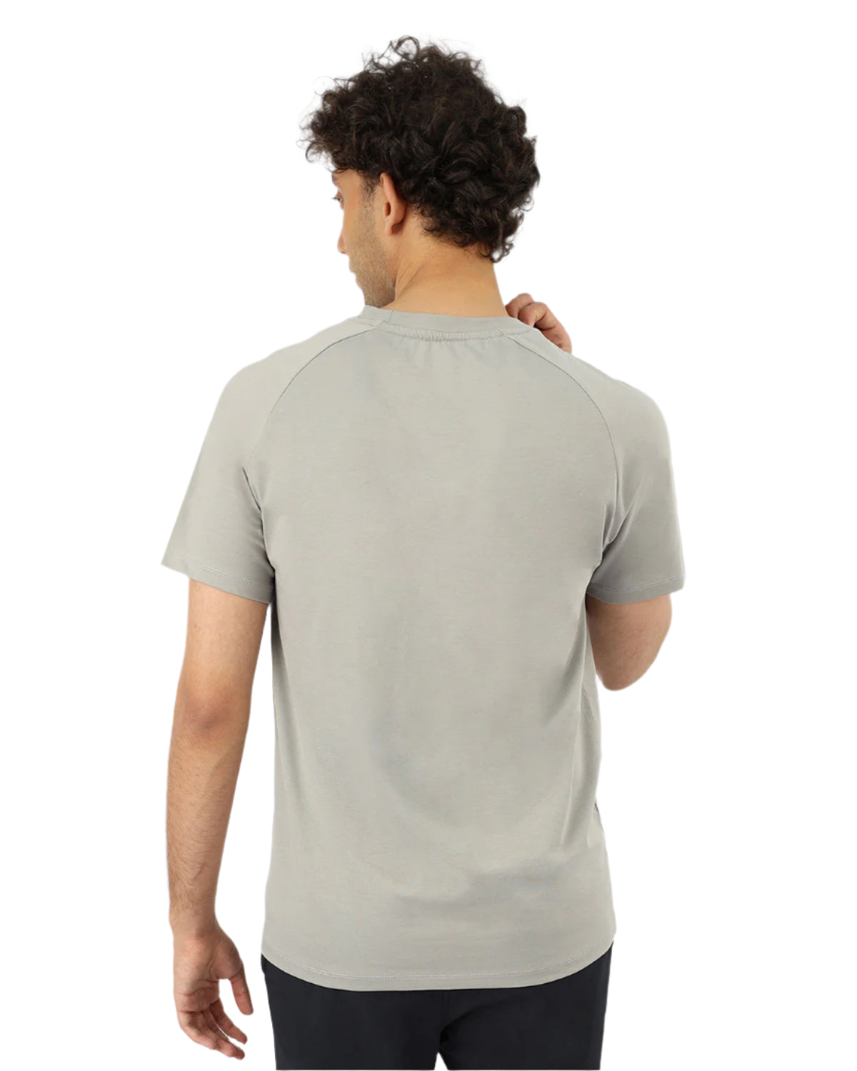 Men's Cotton Gray Teee-Atum -5662902