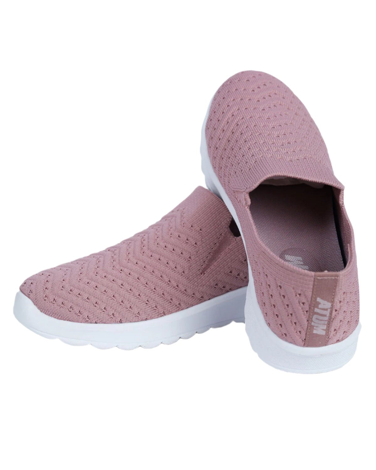 Stylish Slip-On Pink Women Shoes-Atum -85558400