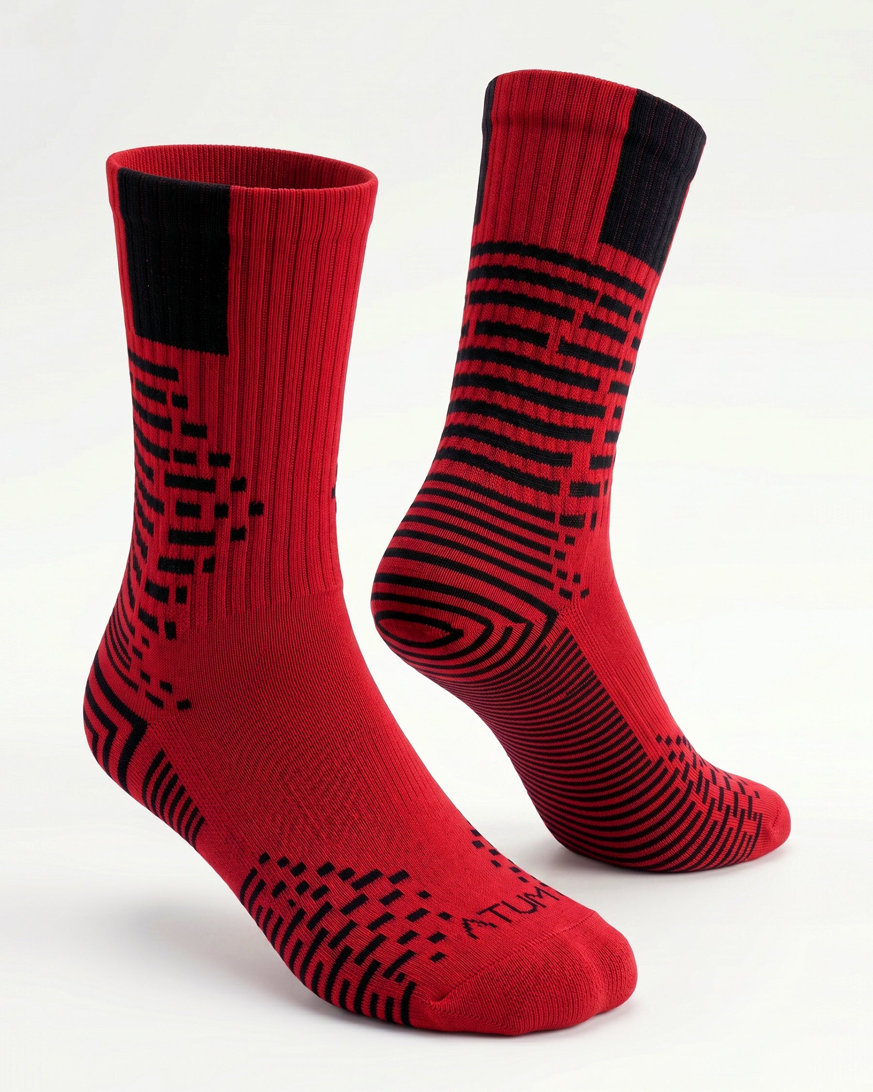 Adults Unisex Long Red-Tex Training Socks-Atum -47674354