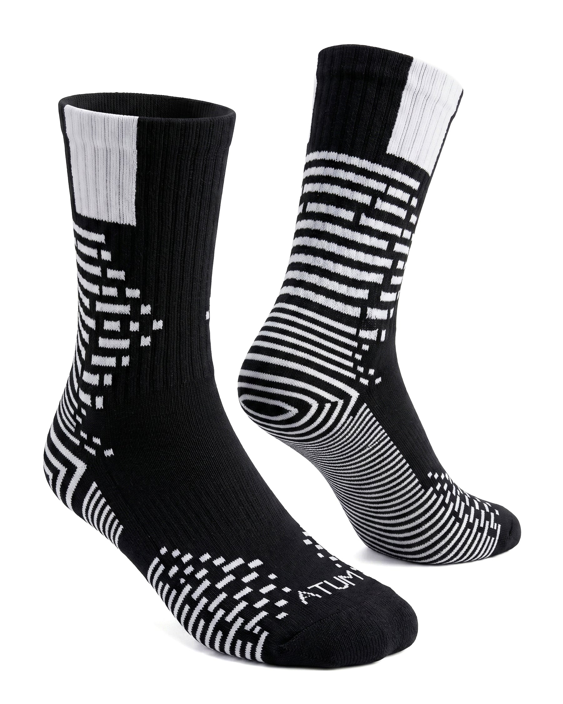 Adults Unisex Long Black-Tex Training Socks-Atum -51066394