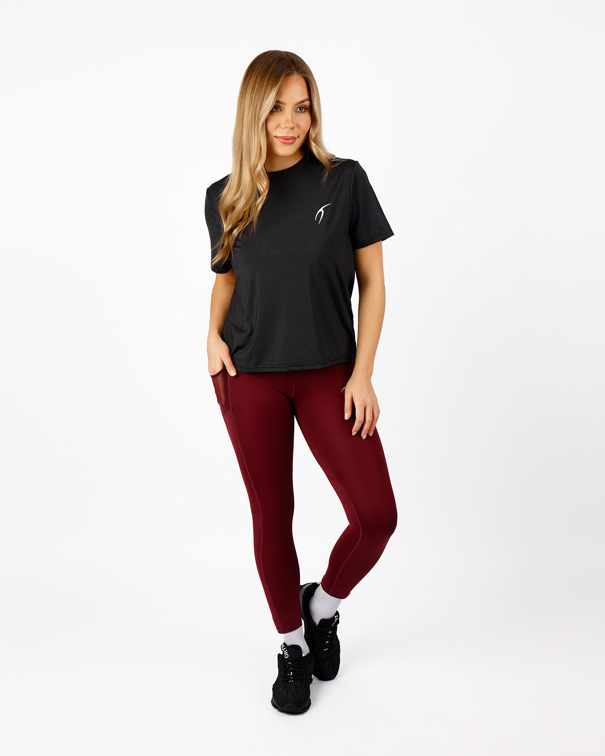 Hyper Short-Sleeves Black Training Top