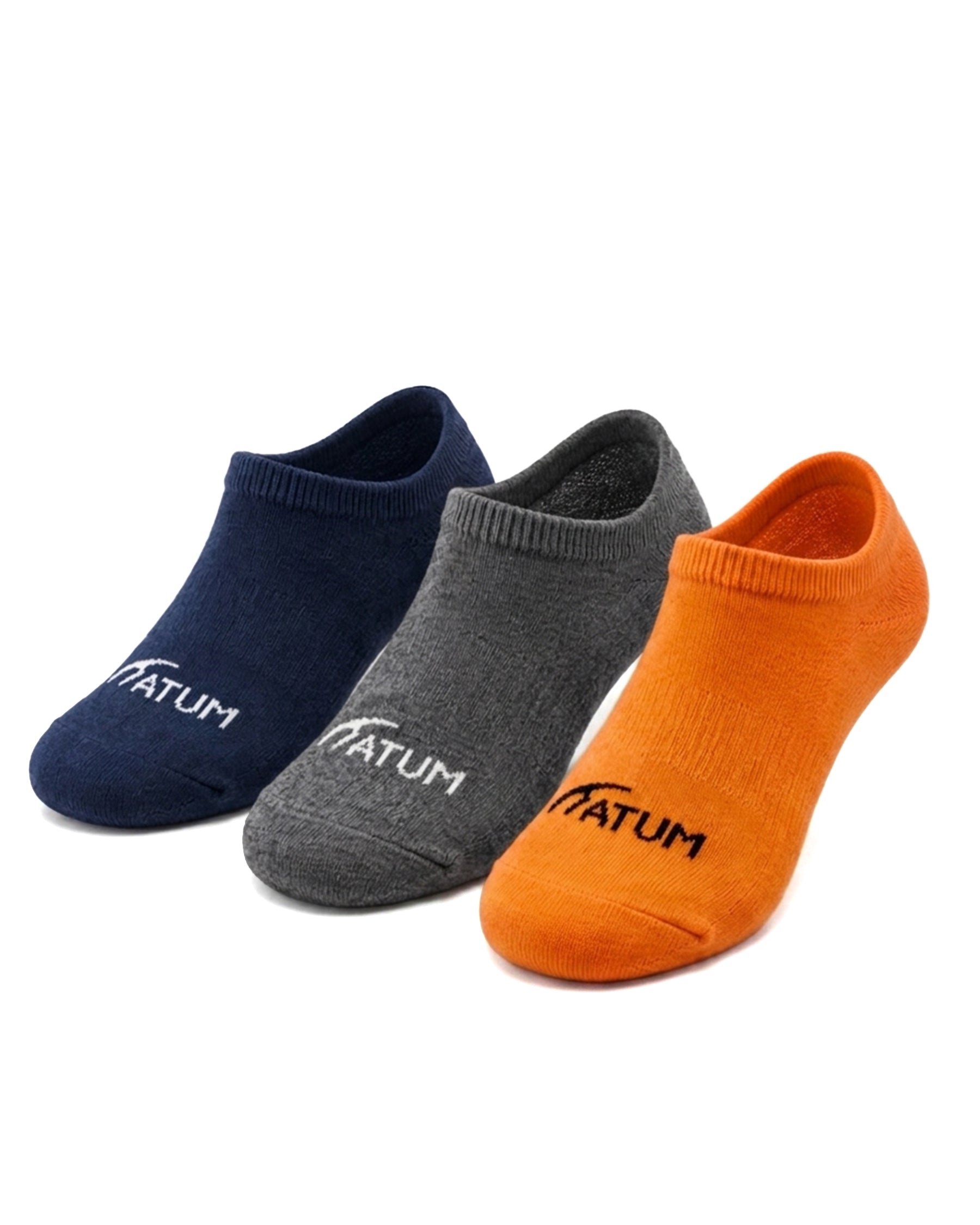 Kids Low-Cut MixOrange Training Socks-Pack of 3-Atum -22124779