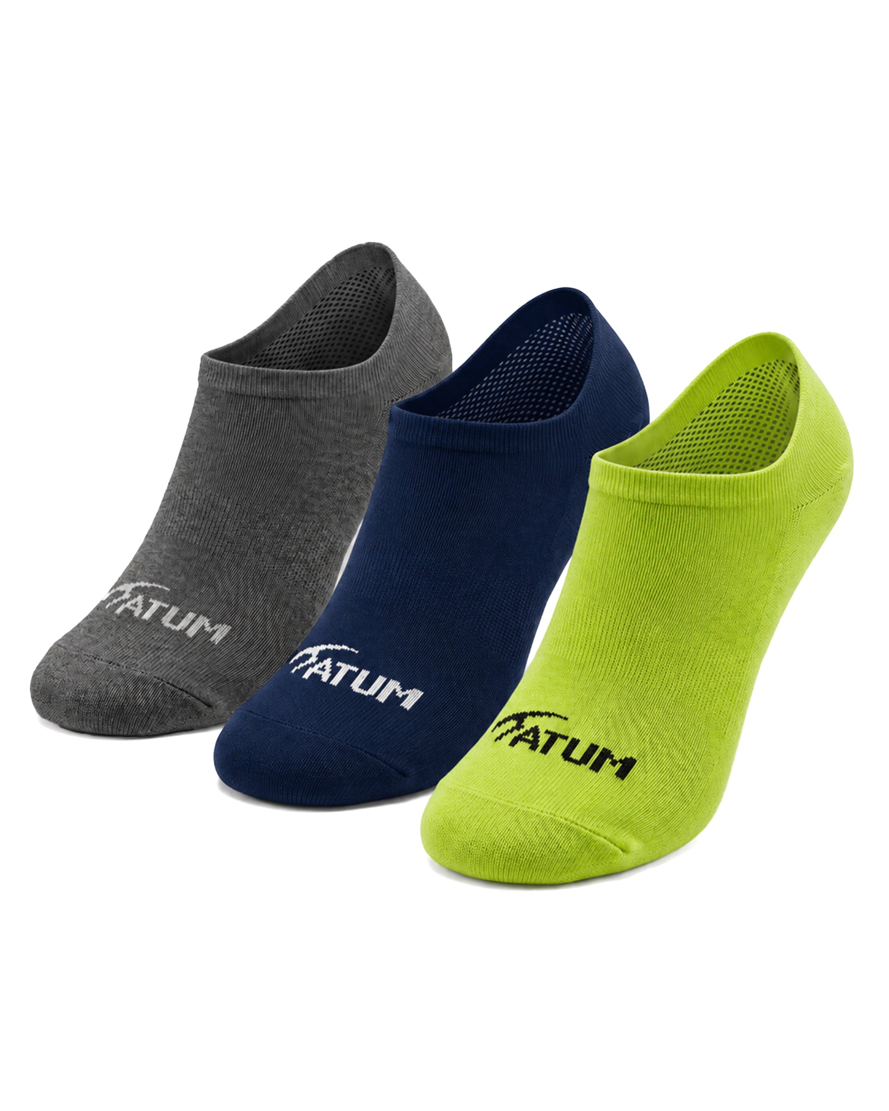 Adults Low-Cut MixGreen Training Socks-Pack of 3-Atum -53935361