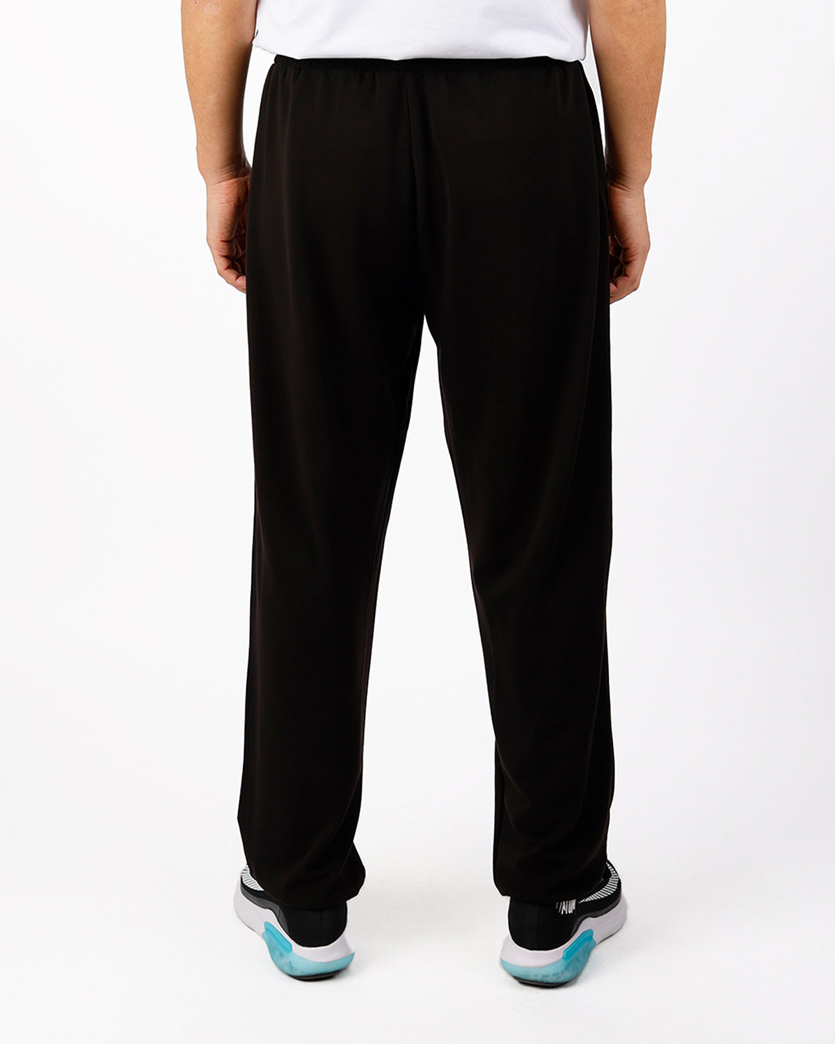 Relaxed Motion Black Pants-Atum -52050335