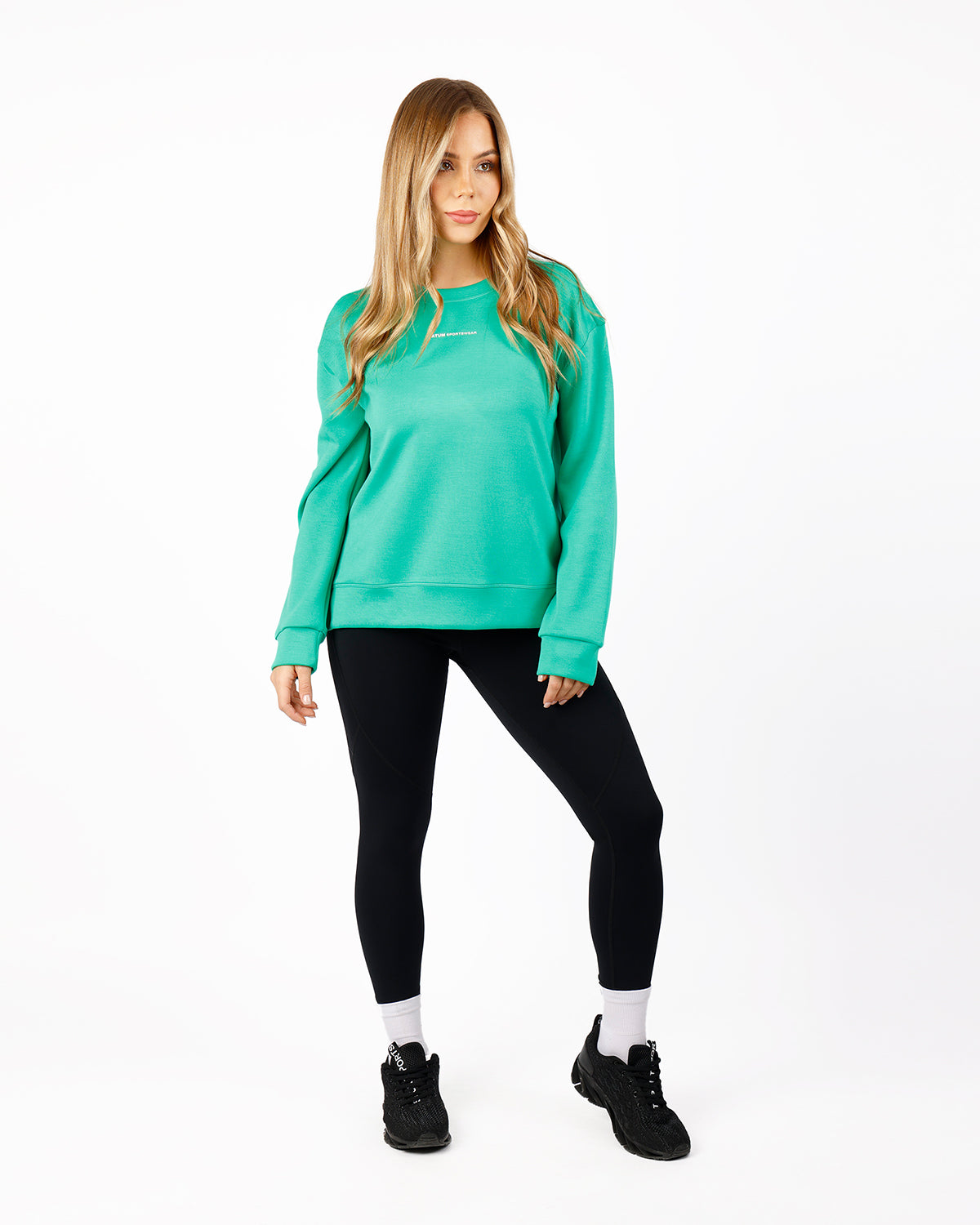 Essential Crew Green Top-Atum -98149154