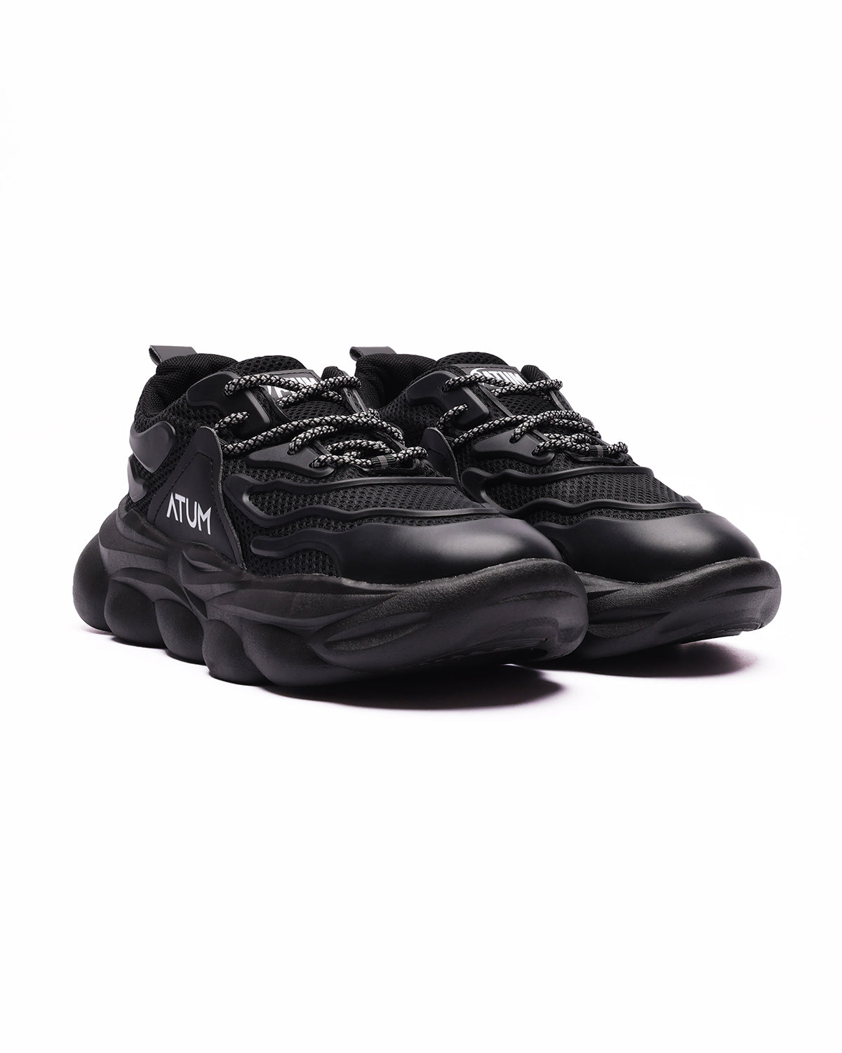 Thanos Motion Men's Black Shoes-Atum -91639135