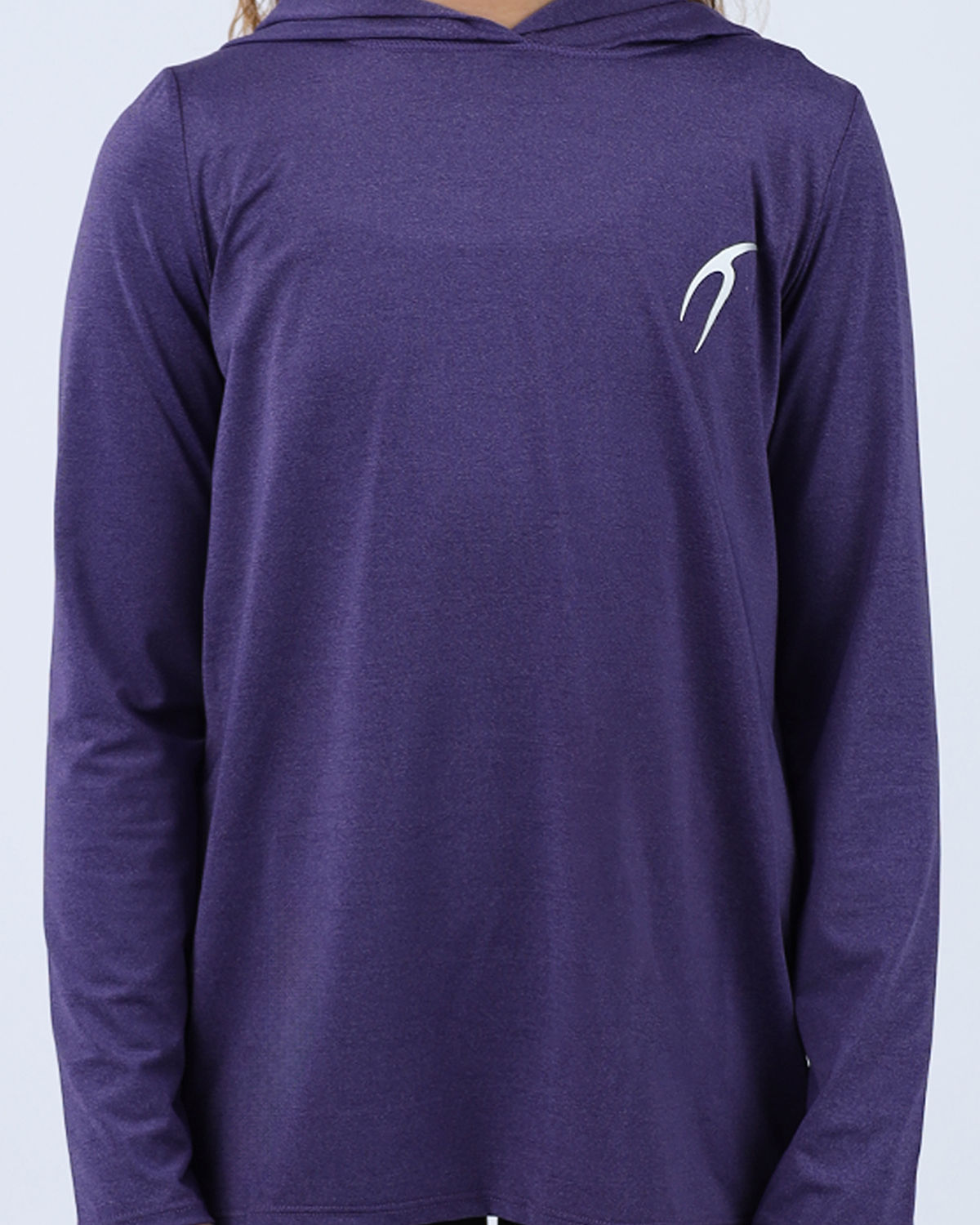 Vivid Long-Sleeve Purple Hoodie-Atum -11662713