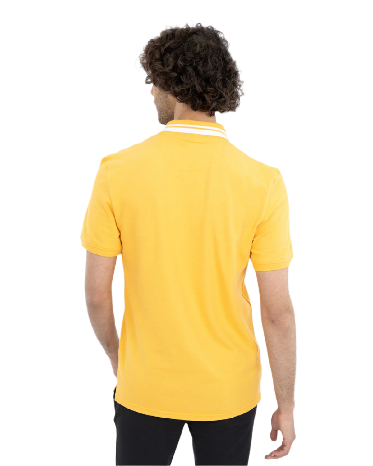 Splash Men's Gold Polo Shirt