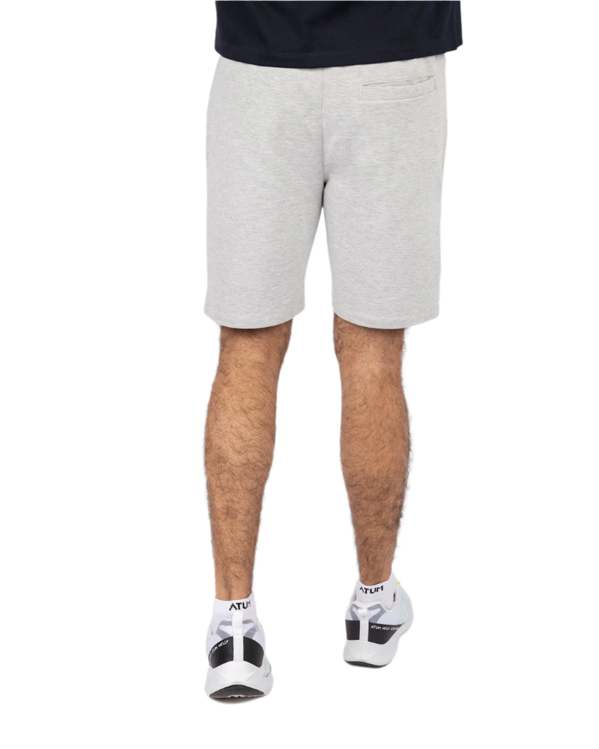 Men's Gray Standard Fit Short-Atum -75473948