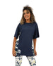Women's Oversized Navy T-Shirt