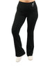 High-Rise Wide Leg Black Leggings