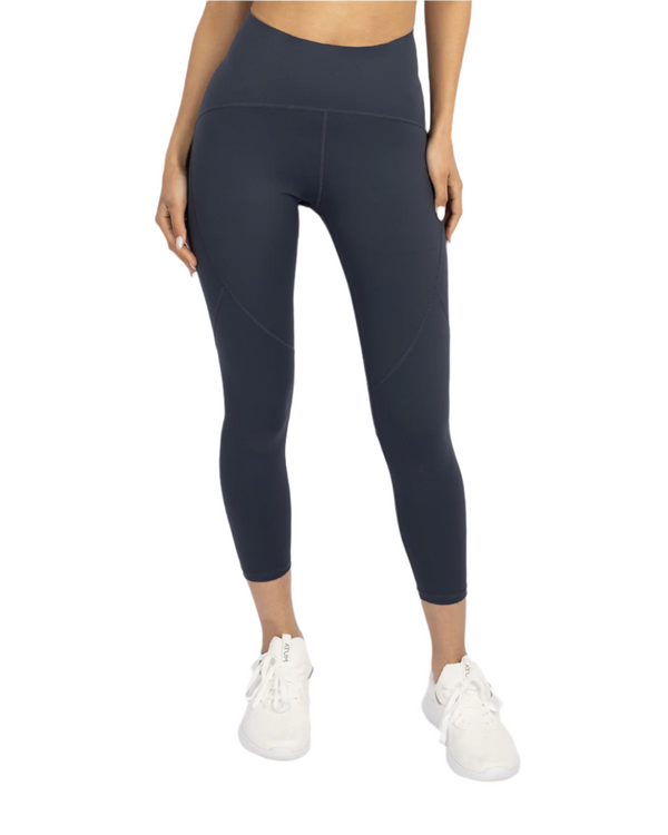 Premium High-Waisted-Navy Leggings-Atum -54320881