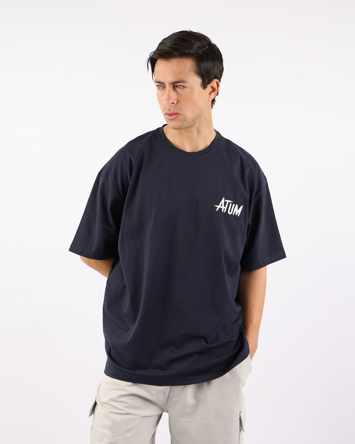 Highway Riders Navy T-Shirt-Atum -84270996