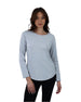Basic Long Sleeve Gray T-Shirt