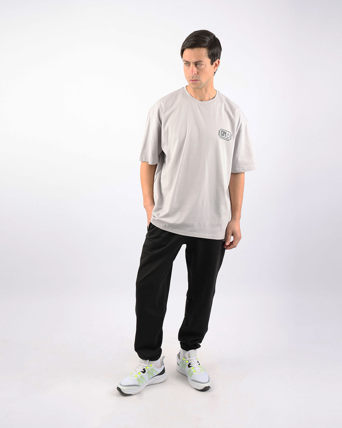 Adventure Mode Light Gray T-Shirt-Atum -91162870
