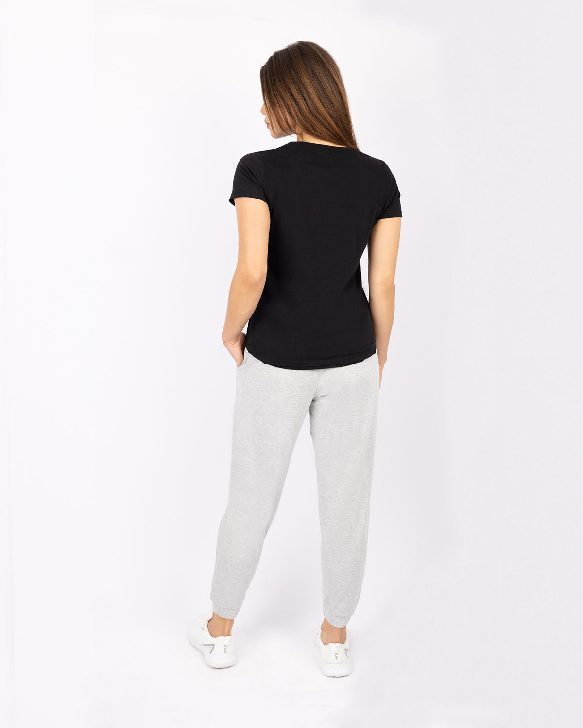 Women's Sport Gray Sweatpants-Atum -78520336