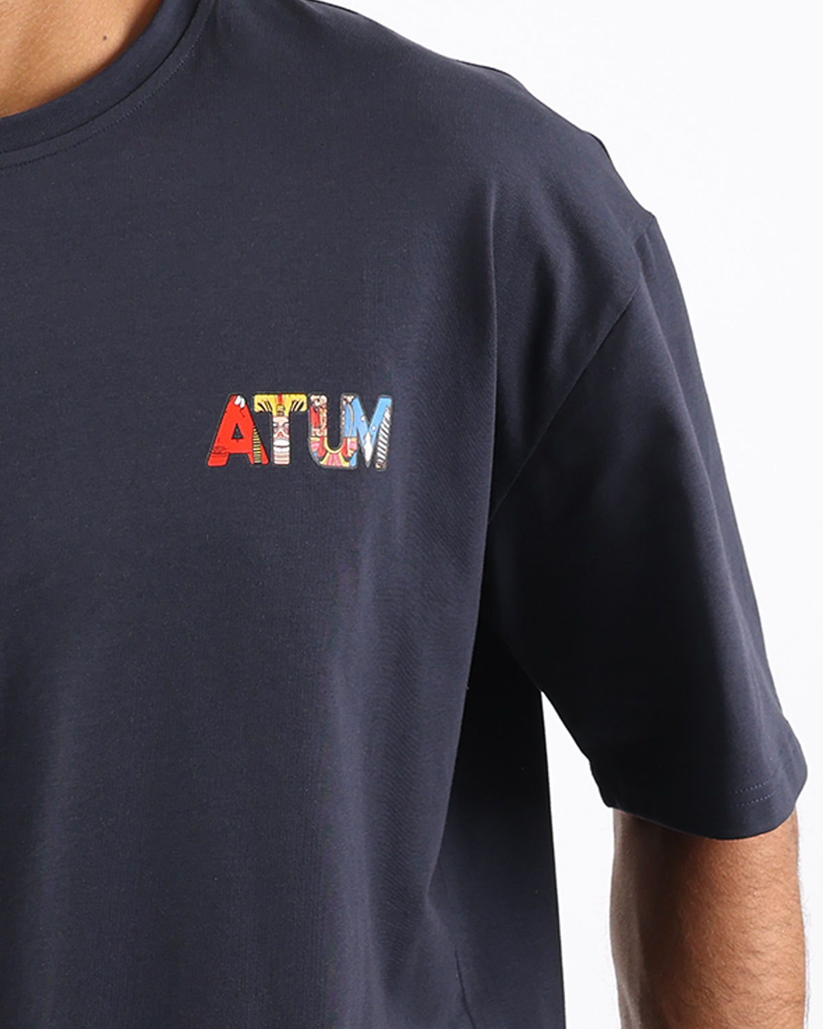 Cultural Republic Navy T-Shirt-Atum -51718183