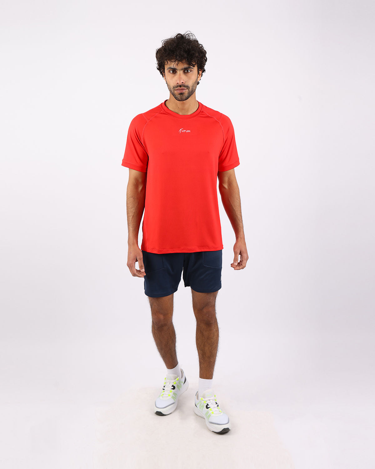 Energy Flow Men's Red T-Shirt-Atum -95038325