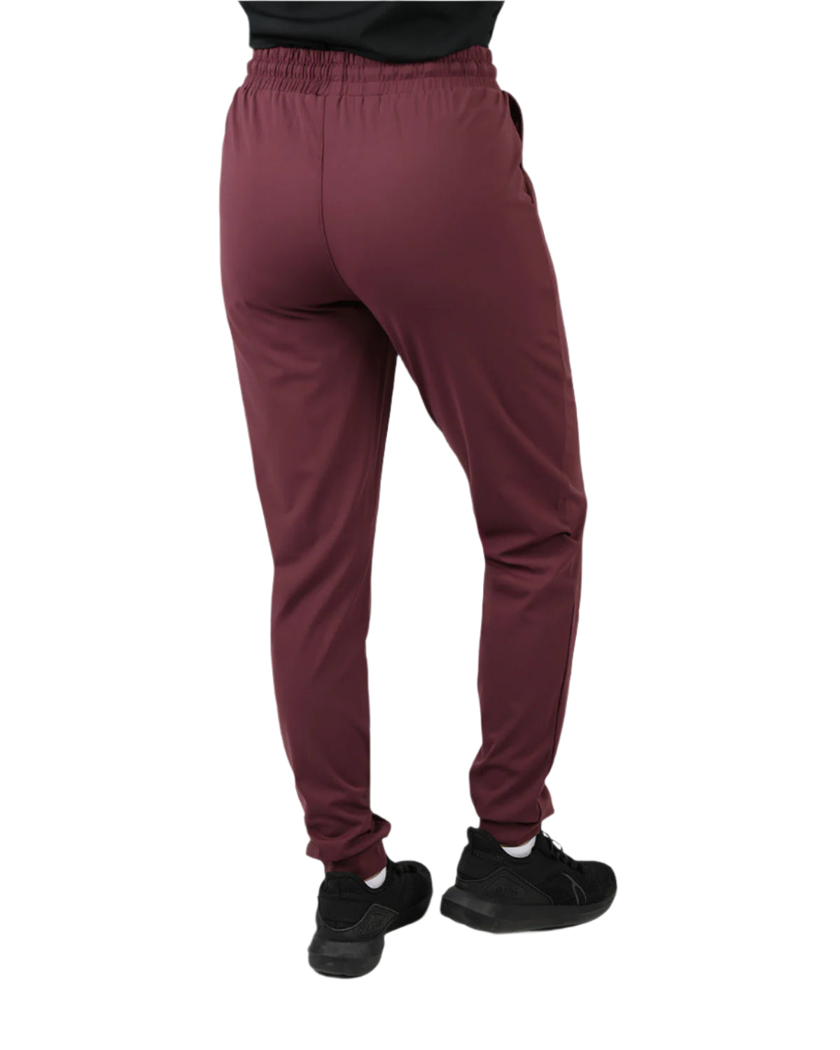 Relaxed Fit Burgundy Pants-Atum -8047185