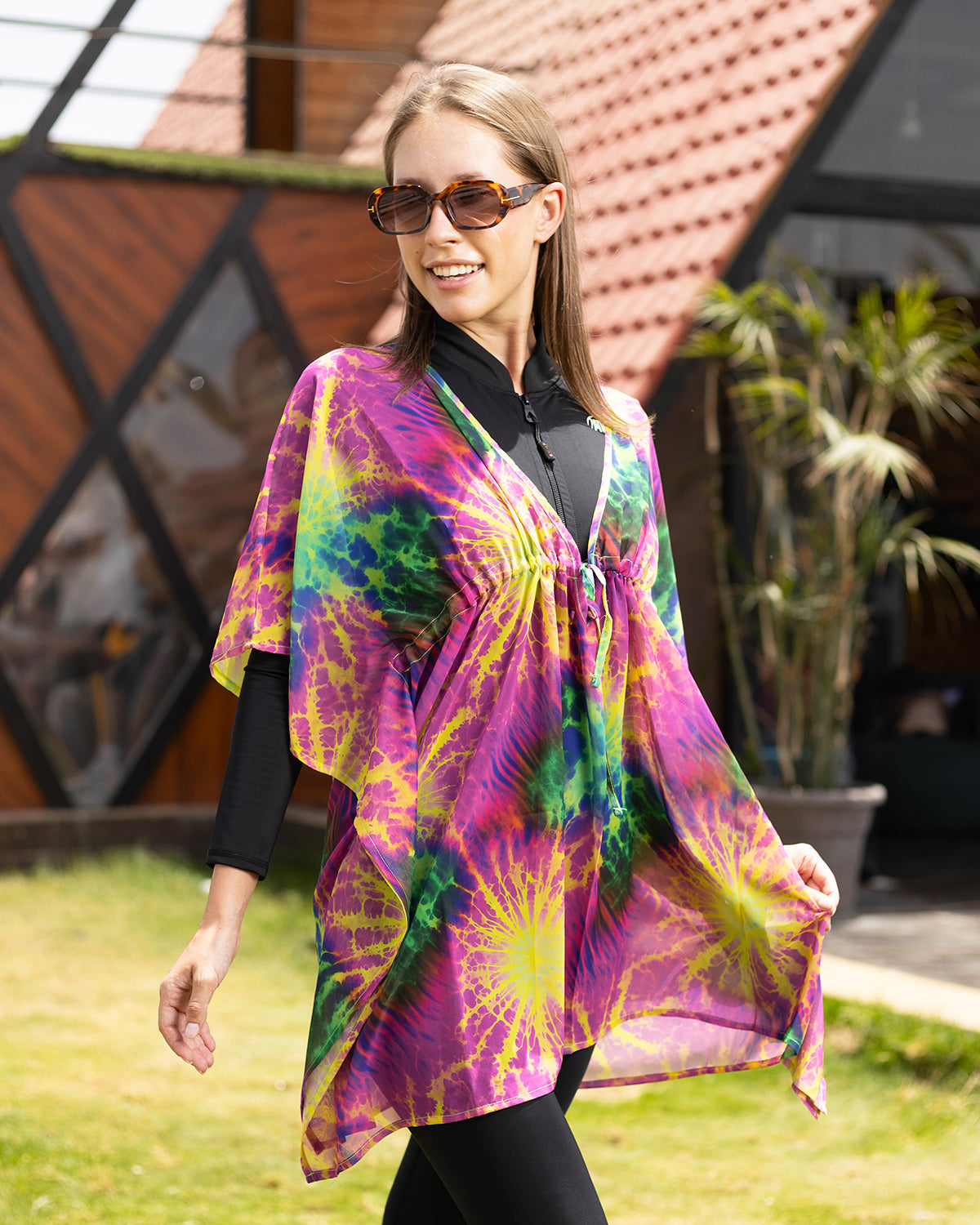 Neon Splash Pink Cover-Up-Atum -84294980
