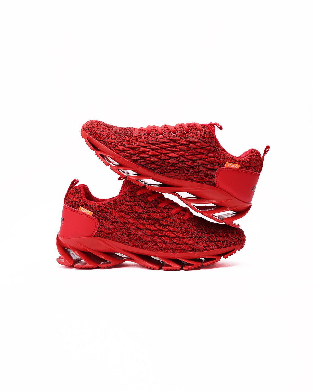 Velocity Vortex Red Running Shoes-Atum -80927219
