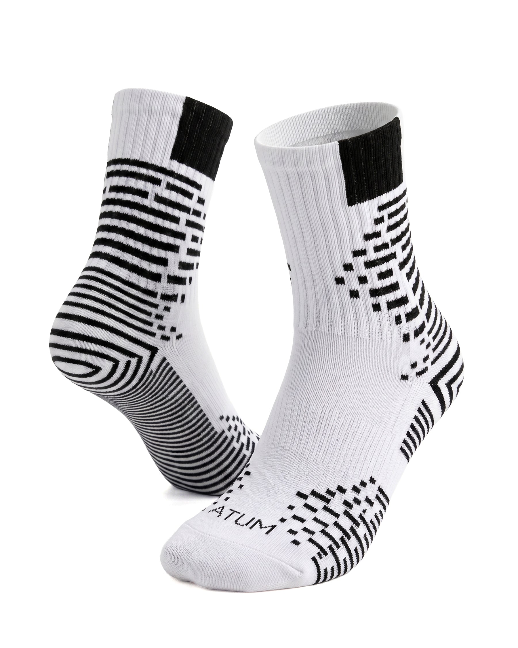 Kids Mid-Crew White-Tex Training Socks-Atum -65722758
