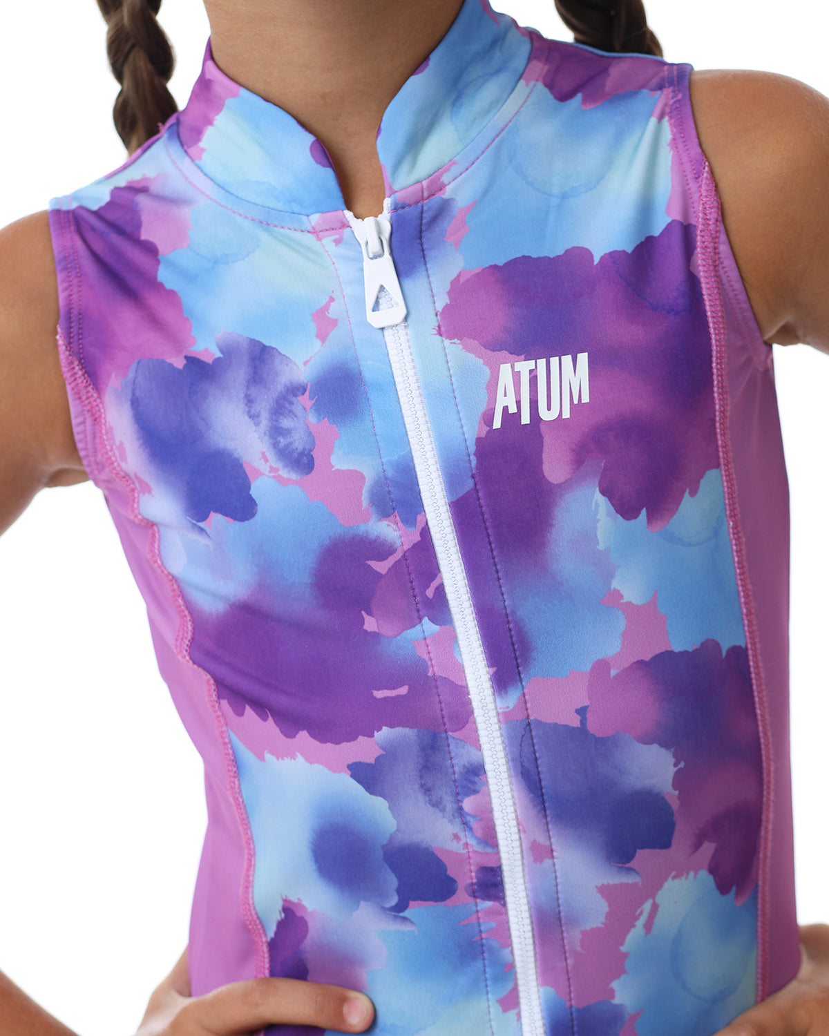 Elegant Splash Girls Lilac Jumbsuit-Atum -73061498