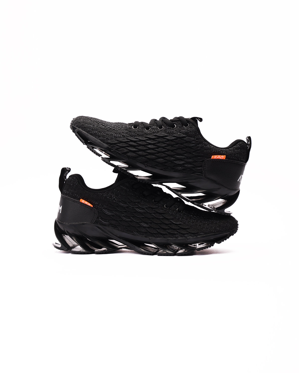 Velocity Vortex Black Running Shoes-Atum -28308130