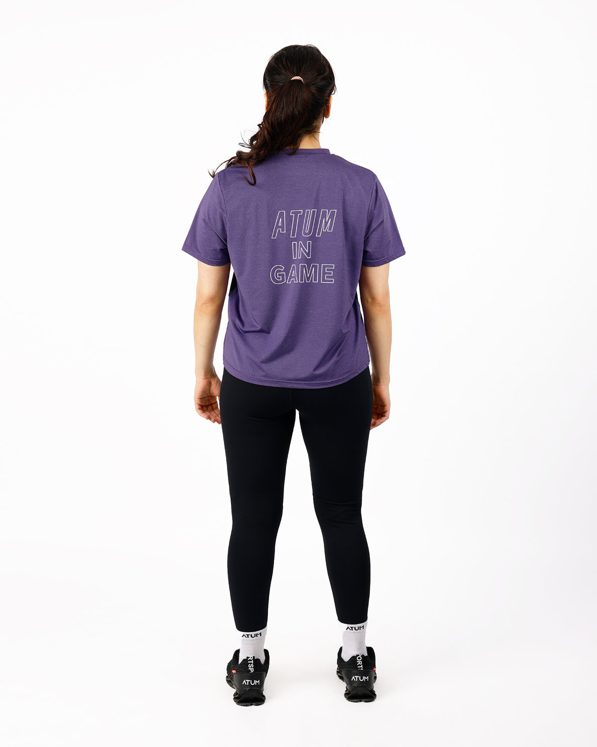 Hyper Short-Sleeves Purple Training Top