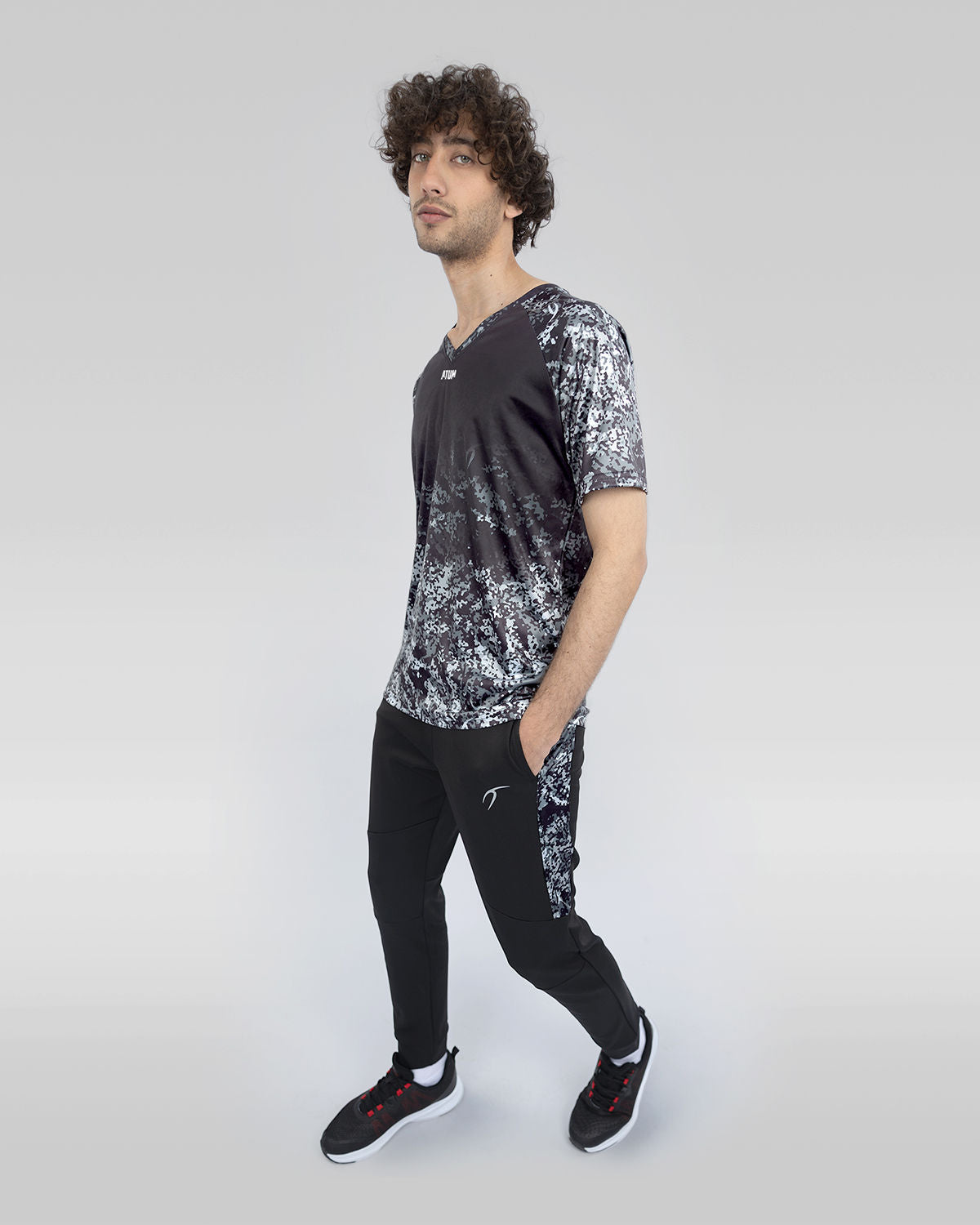 Men's Ultimate Black Pants-Atum -63893408