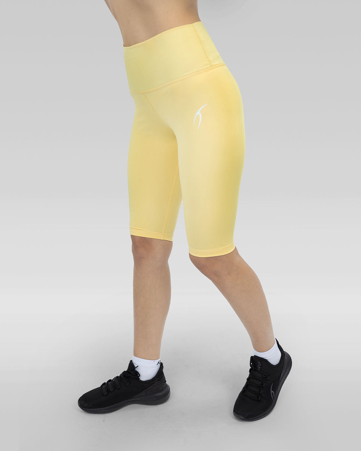 Basic Essentials Yellow Short Leggings-Atum -25118460