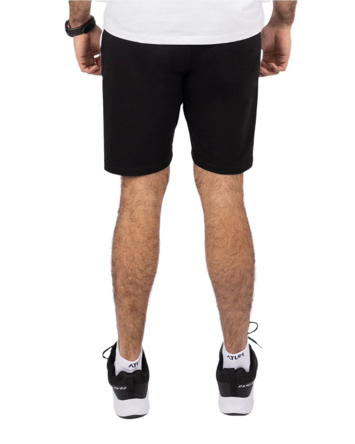 Men's Black Standard Fit-Short-Atum -92428309