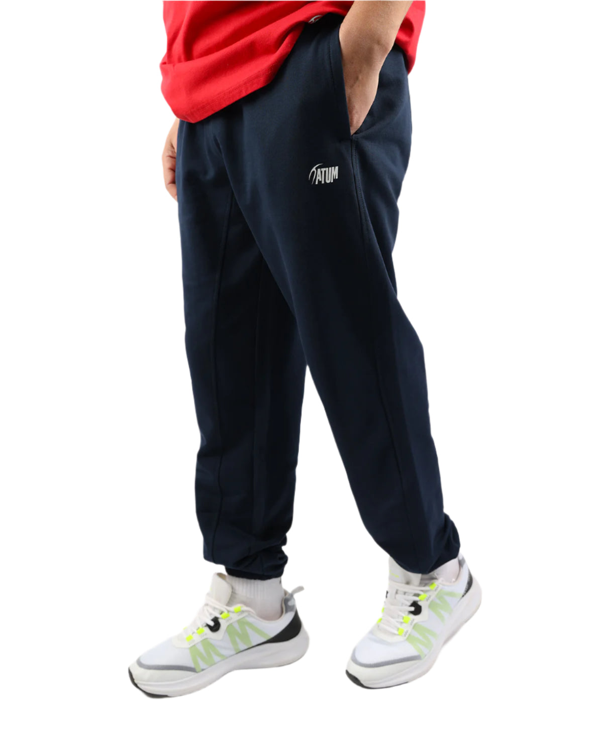 Active Comfort Men's Navy Sweatpants-Atum -54374323