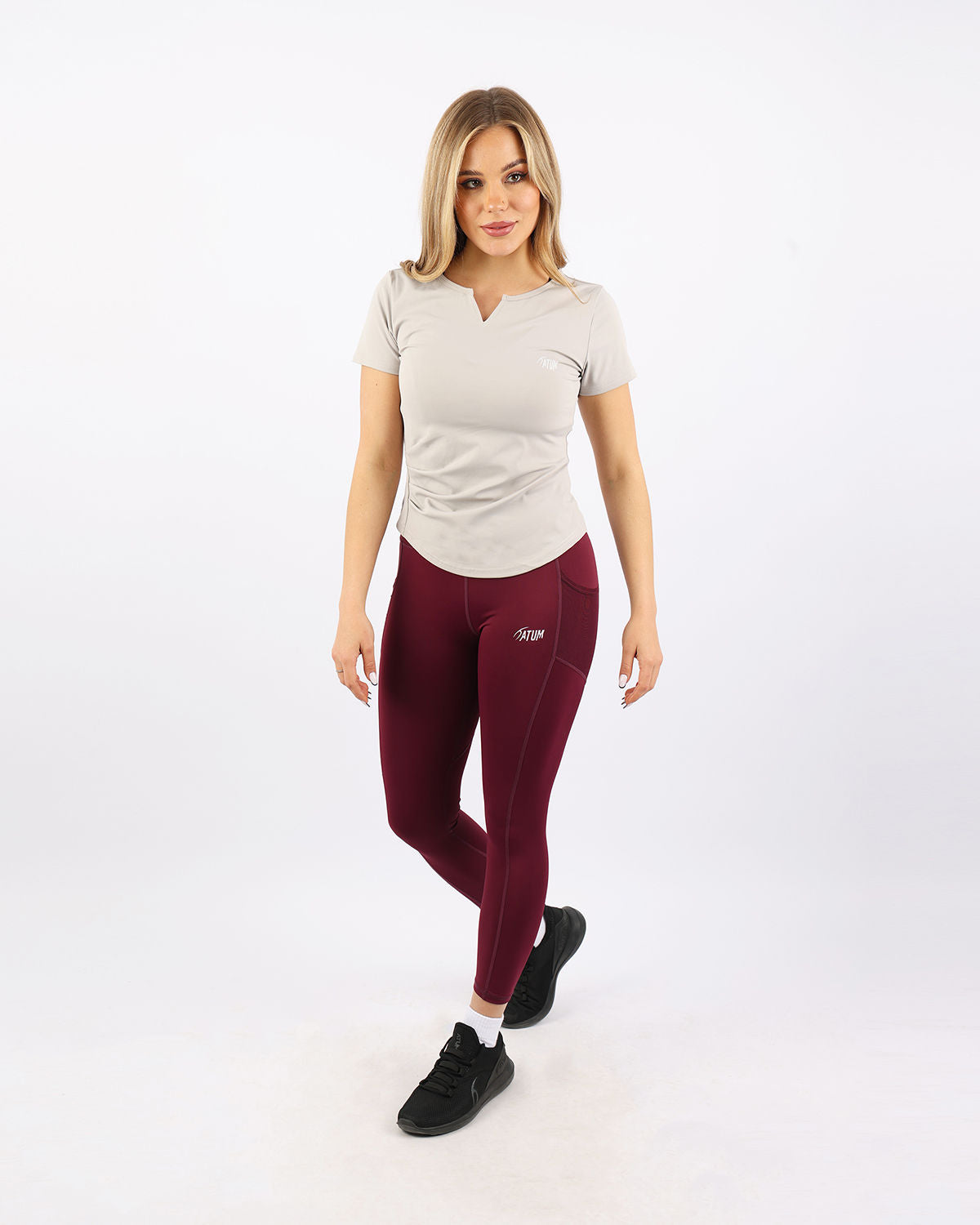 Aeroflex Women's Gray T-Shirt-Atum -47562242