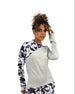 Long Sleeve Women's Gray T-Shirt