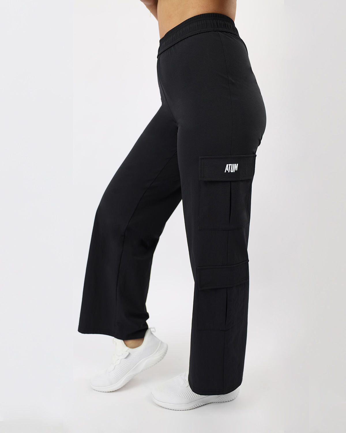 Women's Cargo Navy Pants-Atum -94695590