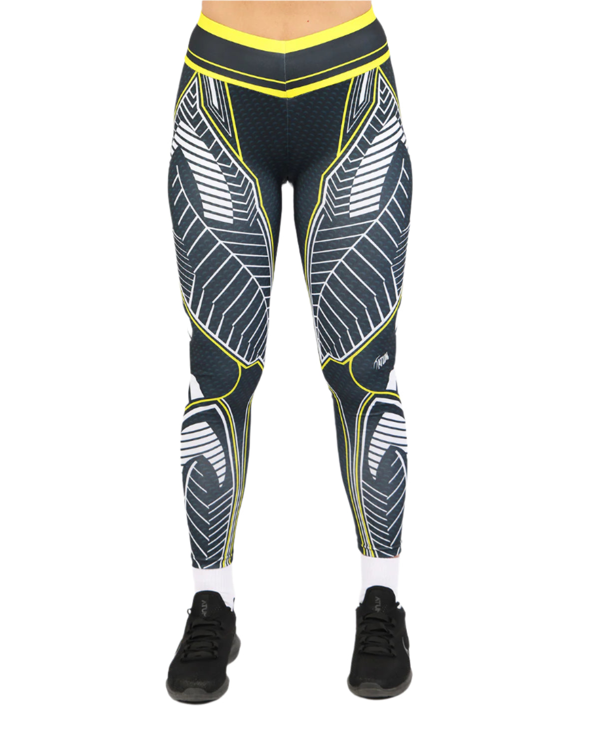 Strike Performance Yellow Leggings-Atum -23489580
