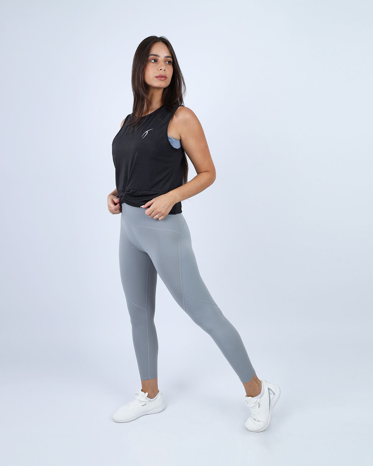 YOGA Twist Cropped Tank Top