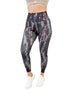 Marble Printed Gray Leggings